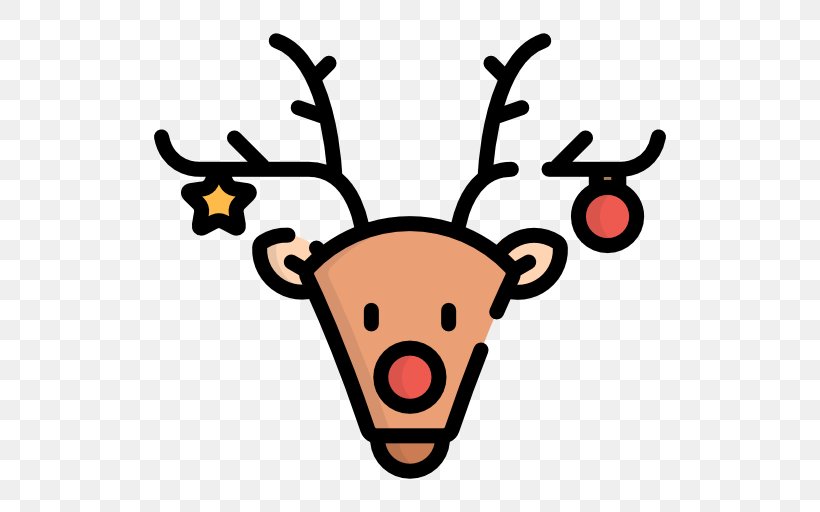 Reindeer Antler Animal Clip Art, PNG, 512x512px, Deer, Animal, Antler, Artwork, Reindeer Download Free