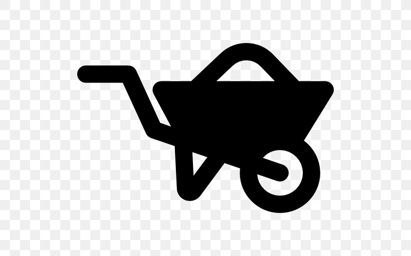 Barrow, PNG, 512x512px, Wheelbarrow, Black, Black And White, Brand, Logo Download Free