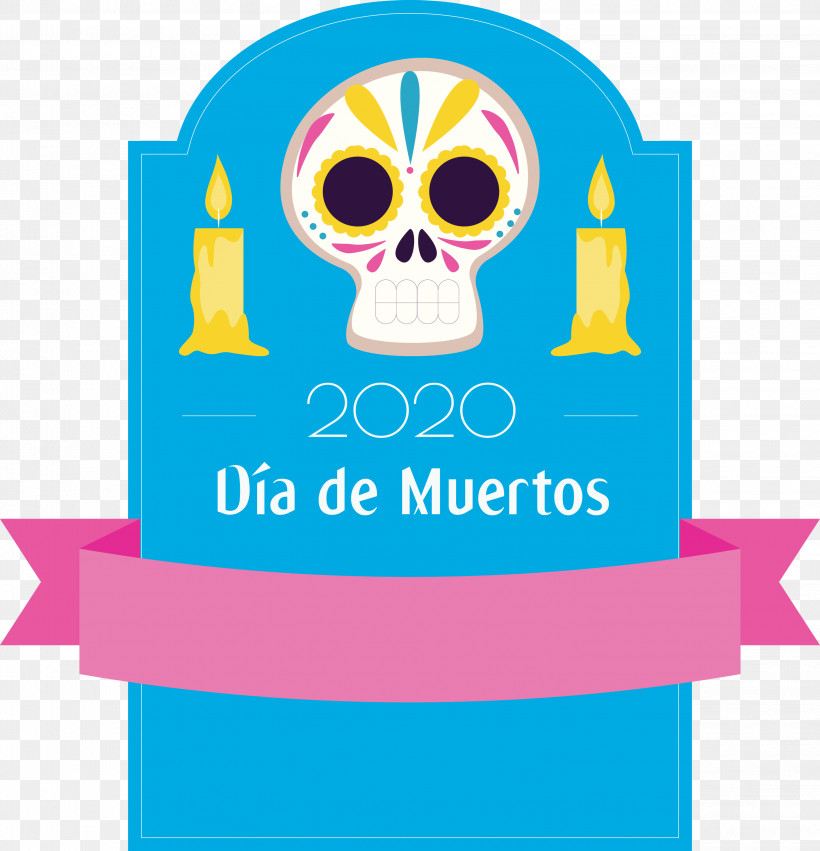 Day Of The Dead Día De Muertos Mexico, PNG, 2888x3000px, Day Of The Dead, Baby Shark, D%c3%ada De Muertos, Logo, Mexico Download Free