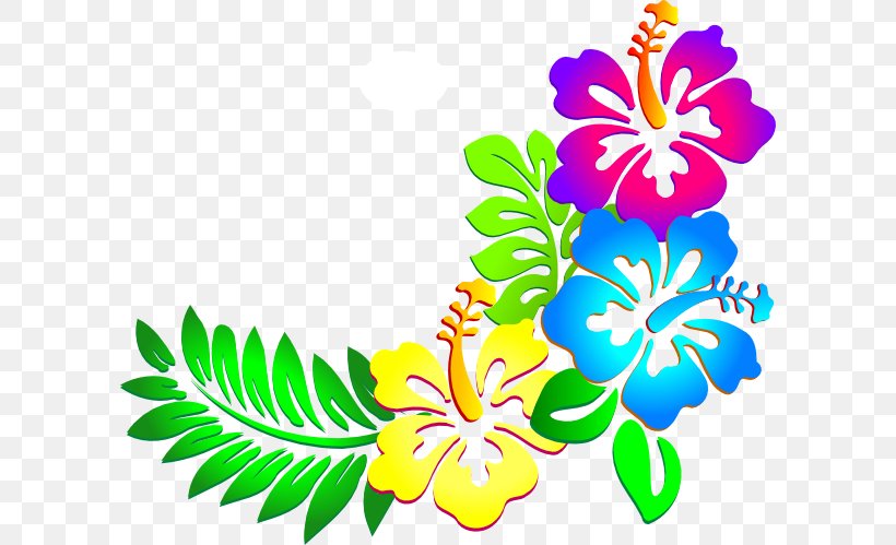 Floral Flower Background, PNG, 600x499px, Hawaii, Cartoon, Floral Design, Flower, Hawaiian Hibiscus Download Free