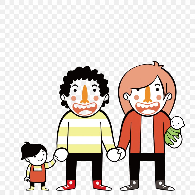 Happiness Family, PNG, 1500x1500px, Happiness, Area, Art, Boy, Cartoon Download Free