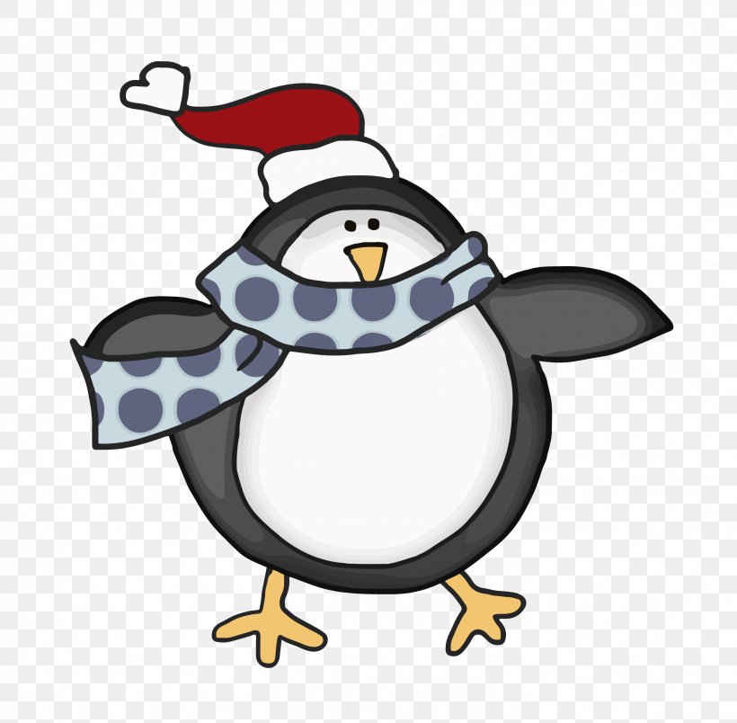 Penguin Hat Cartoon Beak Clip Art, PNG, 2827x2773px, Penguin, Artwork, Beak, Bird, Cartoon Download Free