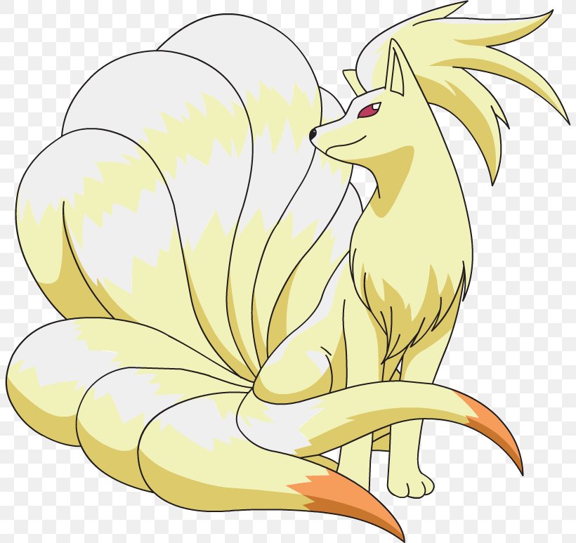 Pokémon X And Y Ninetales Pokémon FireRed And LeafGreen Pokémon Red And Blue Pokémon Black 2 And White 2, PNG, 806x773px, Watercolor, Cartoon, Flower, Frame, Heart Download Free