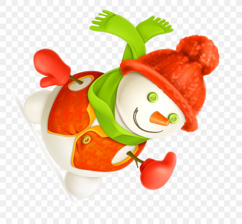 Cartoon Snowman Clip Art, PNG, 2000x1854px, Cartoon, Android, Drawing, Food, Fruit Download Free