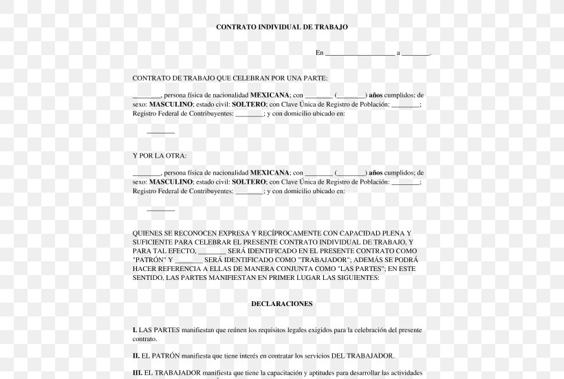 Employment Contract Document El Precontrato De Trabajo Labor, PNG, 532x551px, Employment Contract, Adibide, Area, Collective Agreement, Contract Download Free