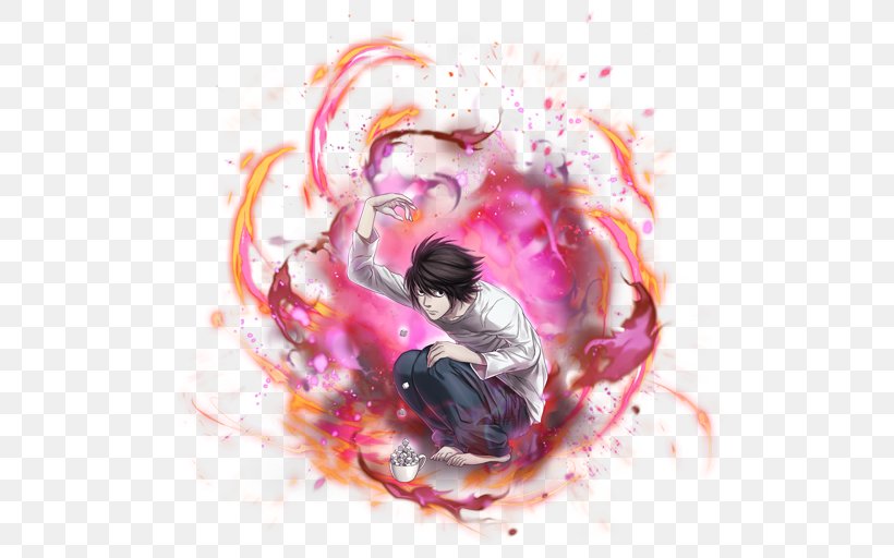 Light Yagami Death Note, PNG, 512x512px, Watercolor, Cartoon, Flower, Frame, Heart Download Free