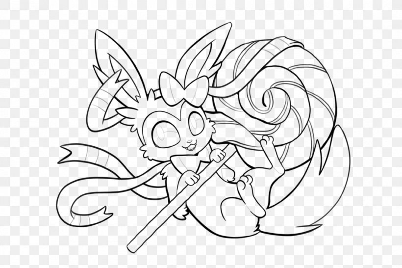 Pokémon X And Y Eevee Sylveon Coloring Book Vaporeon, PNG, 1095x730px, Watercolor, Cartoon, Flower, Frame, Heart Download Free