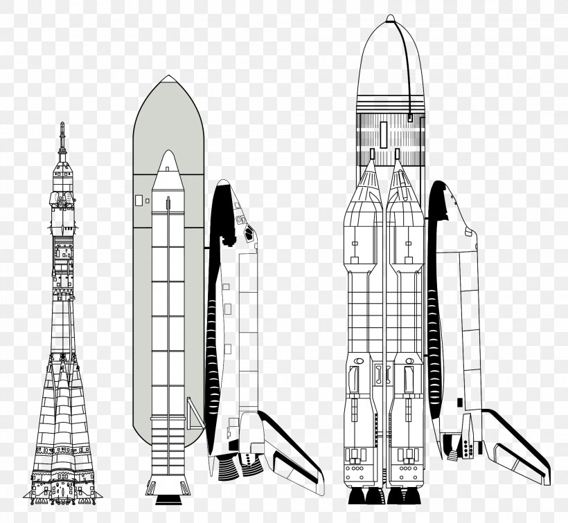 Space Shuttle Program Soviet Space Program Buran Programme Soyuz, PNG, 2000x1846px, Space Shuttle Program, Black And White, Buran, Buran Programme, Energia Download Free