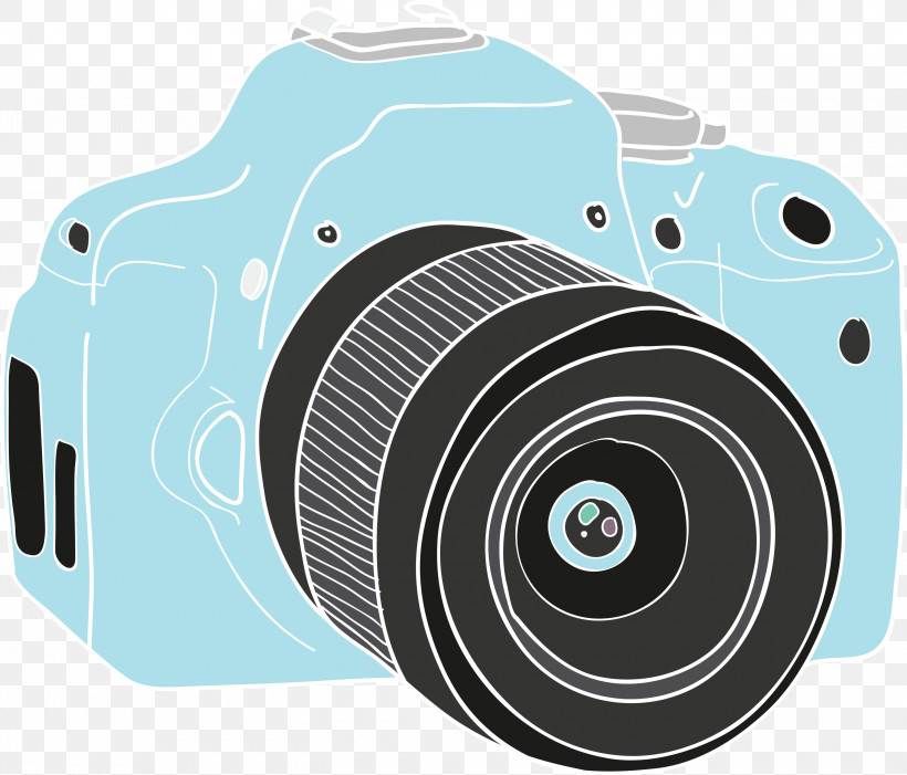 Camera Lens, PNG, 3000x2565px, Cartoon Camera, Angle, Camera, Camera Lens, Computer Hardware Download Free