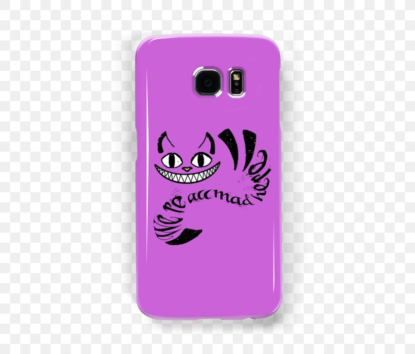 Cheshire Cat T-shirt Hoodie Mad Hatter, PNG, 500x700px, Cheshire Cat, Alice In Wonderland, Bag, Case, Cat Download Free