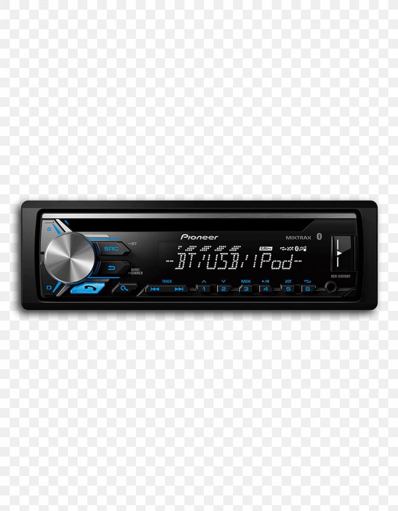 Vehicle Audio Pioneer Corporation ISO 7736 Radio Receiver Pioneer DEH-X3910BT, PNG, 930x1194px, Vehicle Audio, Audio, Audio Receiver, Automotive Head Unit, Av Receiver Download Free