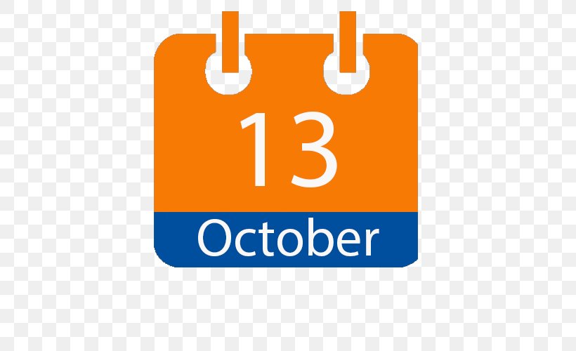 Calendar Date Blue Orange, PNG, 500x500px, Calendar Date, Area, Blue, Brand, Calendar Download Free