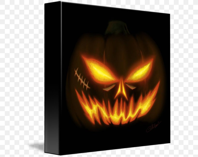 Jack-o'-lantern Carving Pumpkin Halloween Douchegordijn, PNG, 606x650px, Jacko Lantern, Bag, Calabaza, Canvas, Canvas Print Download Free