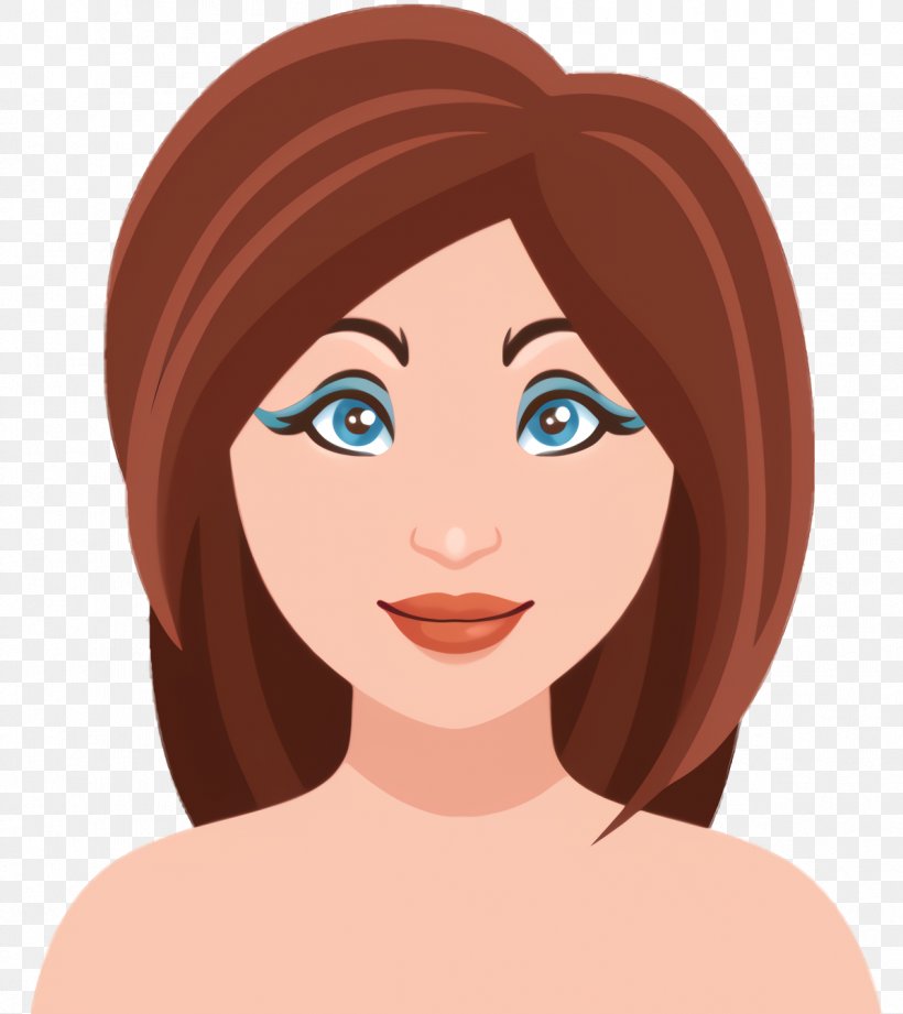 Lips Cartoon, PNG, 1196x1344px, Dimple, Animation, Beauty, Bob Cut, Brown Download Free