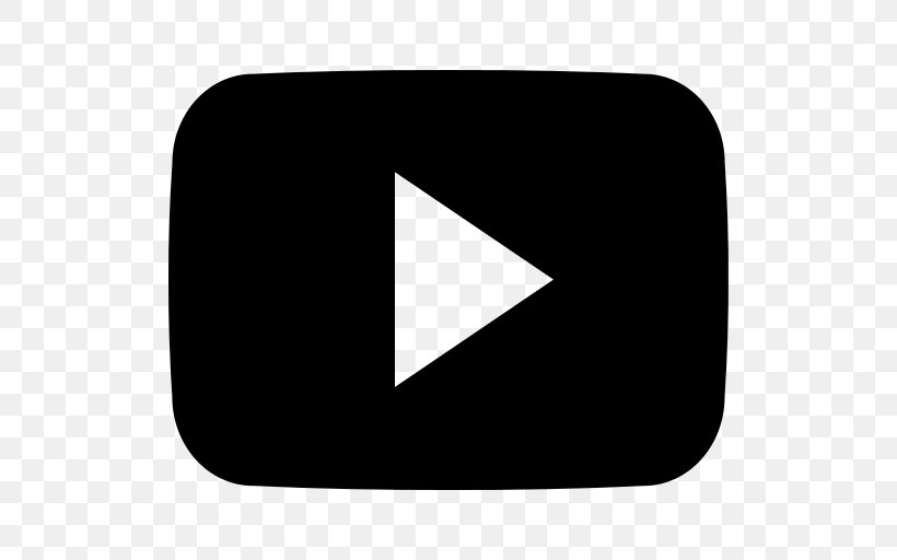 YouTube, PNG, 512x512px, Youtube, Area, Black, Black And White, Brand Download Free