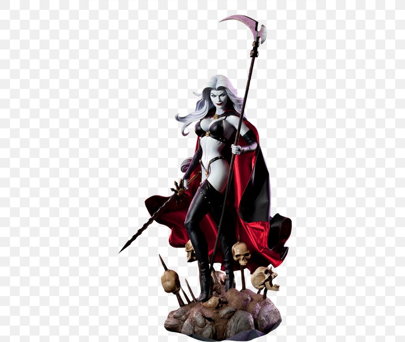 Lady Death Figurine Sideshow Collectibles McFarlane Toys Action & Toy Figures, PNG, 480x693px, Lady Death, Action Figure, Action Toy Figures, Art, Character Download Free