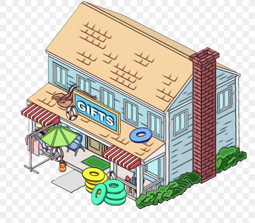 Real Estate Background, PNG, 1002x875px, Gift Shop, Architecture, Building, Cartoon, Facade Download Free