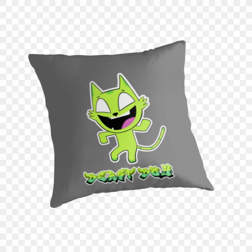 Throw Pillows Beast Boy Starfire Cushion, PNG, 875x875px, Throw Pillows, Beast Boy, Blackfire, Cushion, Duvet Download Free