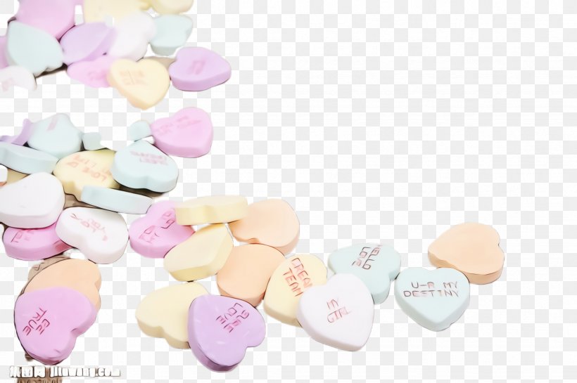 Heart Pink Sweethearts Confectionery, PNG, 2452x1632px, Watercolor, Confectionery, Heart, Paint, Pink Download Free
