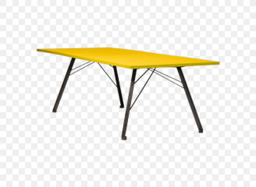 Line Angle Product Design, PNG, 800x600px, Yellow, Furniture, Outdoor Furniture, Outdoor Table, Rectangle Download Free