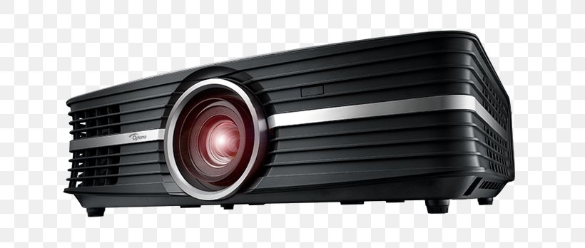 4K Resolution UHD65 4K Home Cinema Projector Optoma Corporation Ultra-high-definition Television Digital Light Processing, PNG, 738x348px, 4k Resolution, Auto Part, Automotive Exterior, Automotive Lighting, Automotive Tail Brake Light Download Free