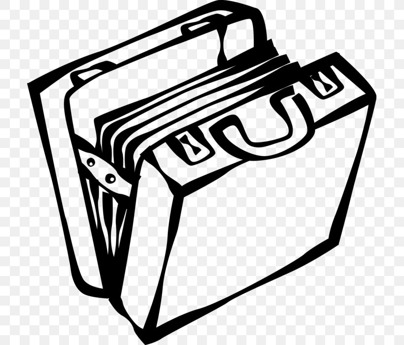 Briefcase Clip Art, PNG, 709x700px, Briefcase, Area, Black, Black And White, Brand Download Free