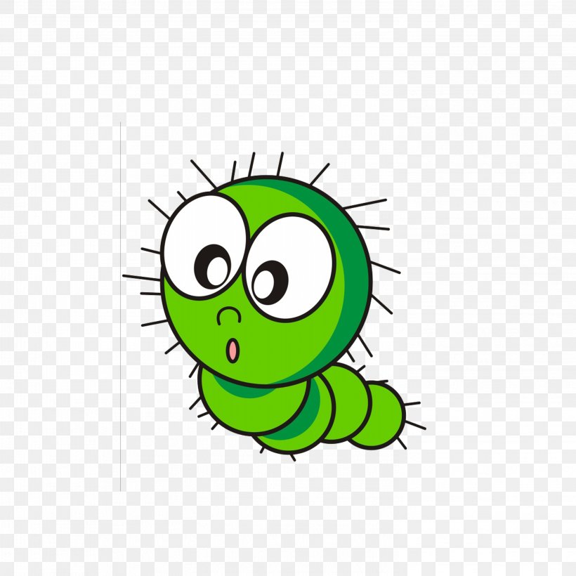 Caterpillar Cartoon Insect, PNG, 2953x2953px, Caterpillar, Amphibian, Animation, Art, Cartoon Download Free
