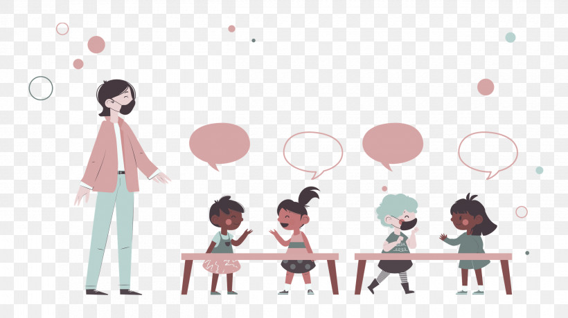 Classroom, PNG, 2500x1403px, Classroom, Behavior, Cartoon, Conversation, Happiness Download Free