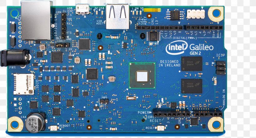 Intel Galileo Intel Quark Mouser Electronics Arduino, PNG, 1691x916px, Intel, Arduino, Central Processing Unit, Circuit Component, Computer Download Free