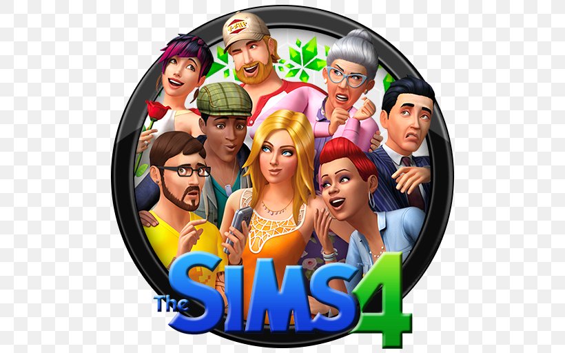 The Sims 4 Video Game Electronic Arts, PNG, 512x512px, Sims 4, Electronic Arts, Fun, Human Behavior, Origin Download Free