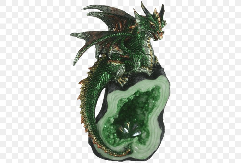 Dragon Figurine Crystal Green Statue, PNG, 555x555px, Dragon, Crystal, Emerald, Fantasy, Fantasy World Download Free