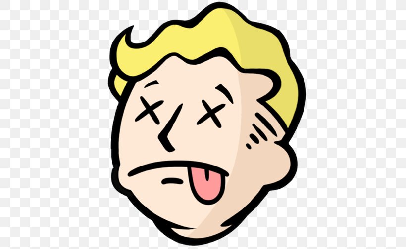Fallout 3 Fallout Pip-Boy The Vault Fallout: New Vegas Fallout 4, PNG, 504x504px, Fallout 3, Android, Artwork, Cheek, Emote Download Free