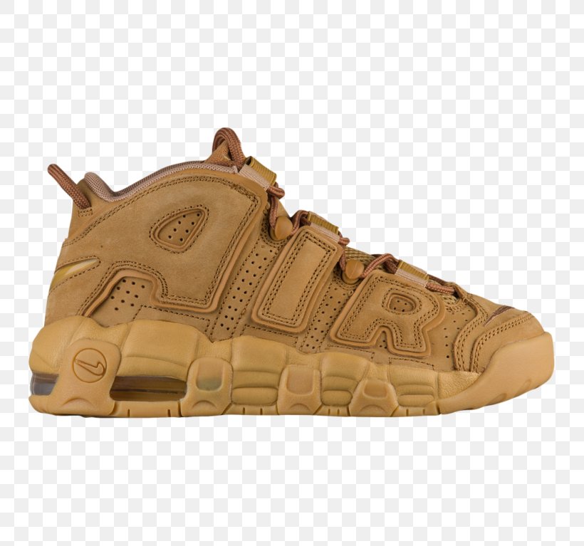 Nike Air More Uptempo Boys Air More Uptempo GS 'Pink Blast' Sports Shoes, PNG, 767x767px, Nike, Basketball Shoe, Beige, Brown, Cross Training Shoe Download Free
