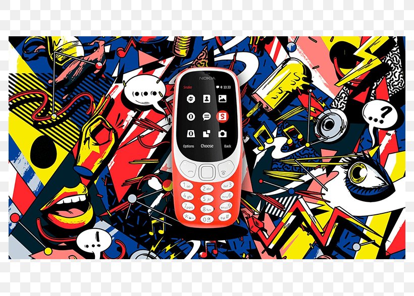 Nokia 3310 (2017) Nokia Phone Series Nokia X6 Dual SIM Smartphone, PNG, 786x587px, Nokia 3310 2017, Art, Camera, Dual Sim, Electronics Download Free
