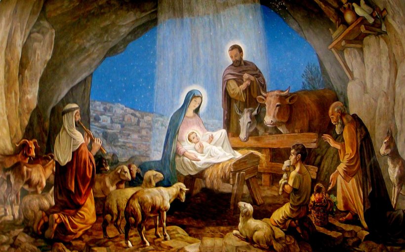 Christmas Nativity Of Jesus Christianity Solemnity Virgin Birth Of Jesus, PNG, 1600x1000px, Christmas, Birth, Birthday, Child Jesus, Christianity Download Free