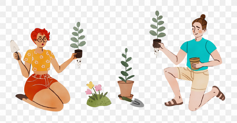 Joint Human Cartoon Sitting Behavior, PNG, 2500x1301px, Gardening, Behavior, Biology, Cartoon, Human Download Free