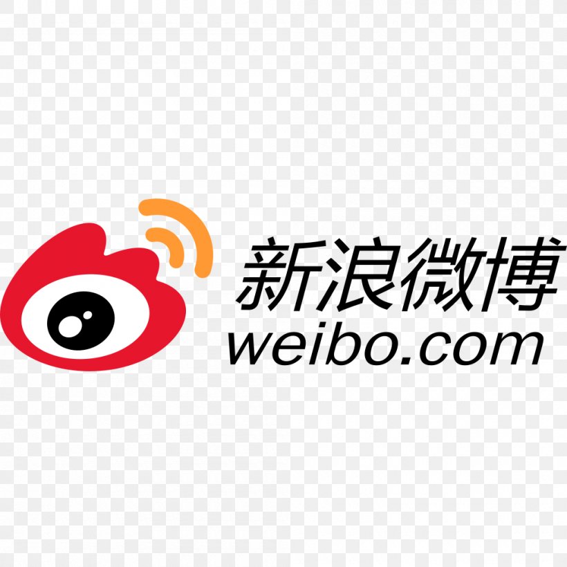 Sina Weibo Logo Sina Corp China, PNG, 1000x1000px, Sina Weibo, Area, Brand, China, Logo Download Free