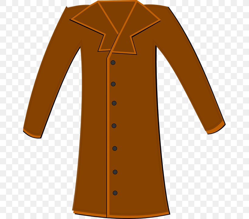 Trench Coat Jacket Clip Art, PNG, 667x720px, Coat, Clothing, Hood ...