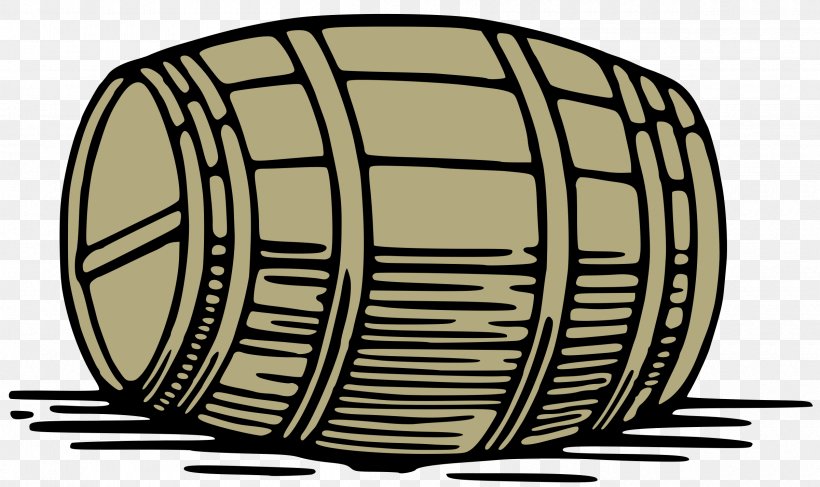 Whiskey Barrel Clip Art, PNG, 2400x1428px, Whiskey, Auto Part, Automotive Tire, Barrel, Black And White Download Free