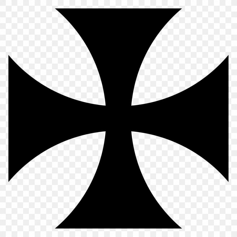 Iron Cross Maltese Cross Symbol Clip Art, PNG, 1024x1024px, Iron Cross, Art, Balkenkreuz, Black, Black And White Download Free