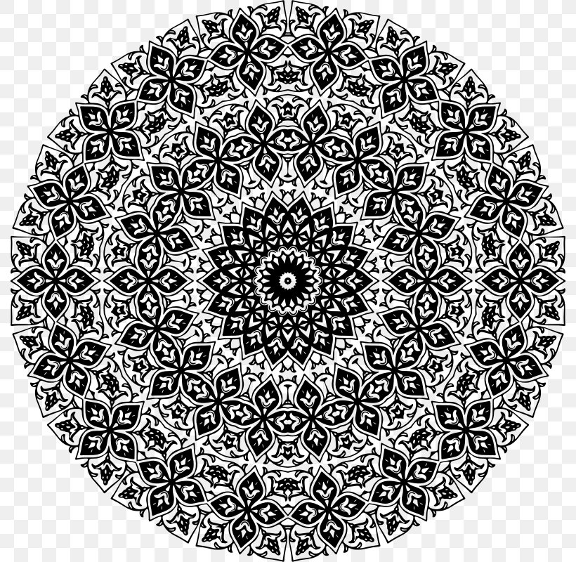 Coloring Book Mandala Drawing Doodle Pattern, PNG, 792x800px, Coloring Book, Art, Black And White, Book, Creativity Download Free