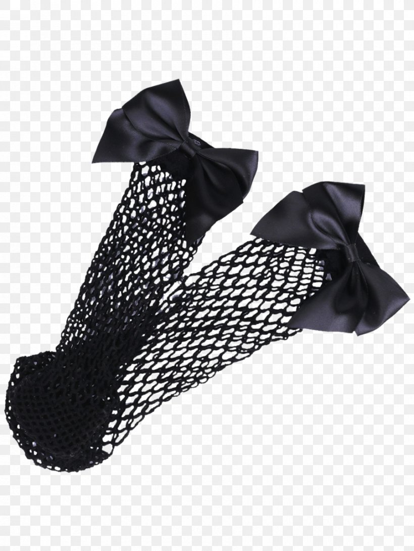 Sock Fishnet Bow Tie Anklet Clothing, PNG, 900x1197px, Sock, Anklet, Black, Bow Tie, Clothing Download Free
