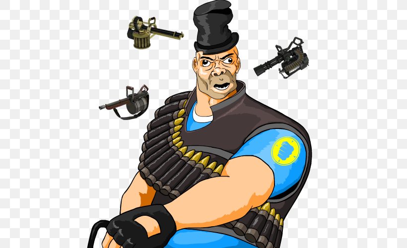 Team Fortress 2 Cartoon, PNG, 500x500px, Team Fortress 2, Cartoon, Profession, Recreation Download Free