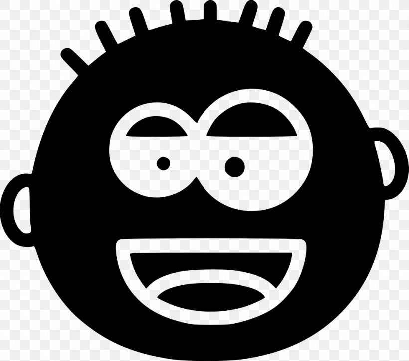 Emoticon Smiley Clip Art, PNG, 981x866px, Emoticon, Avatar, Black And White, Face, Happiness Download Free