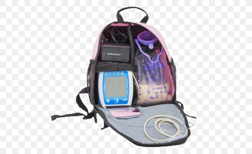 Feeding Tube Backpack Enteral Nutrition Gastrostomy Kangaroo, PNG, 500x500px, Feeding Tube, Backpack, Bag, Burberry Chiltern Backpack, Eating Download Free