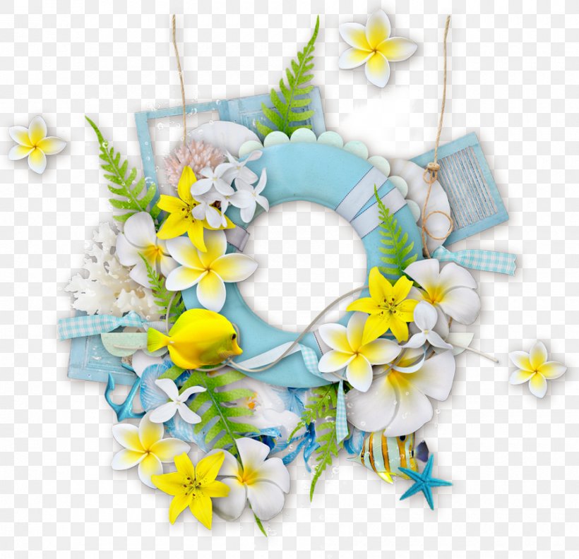 Image Clip Art Floral Design Wreath, PNG, 900x870px, Floral Design, Beach, Cut Flowers, Decor, Floristry Download Free