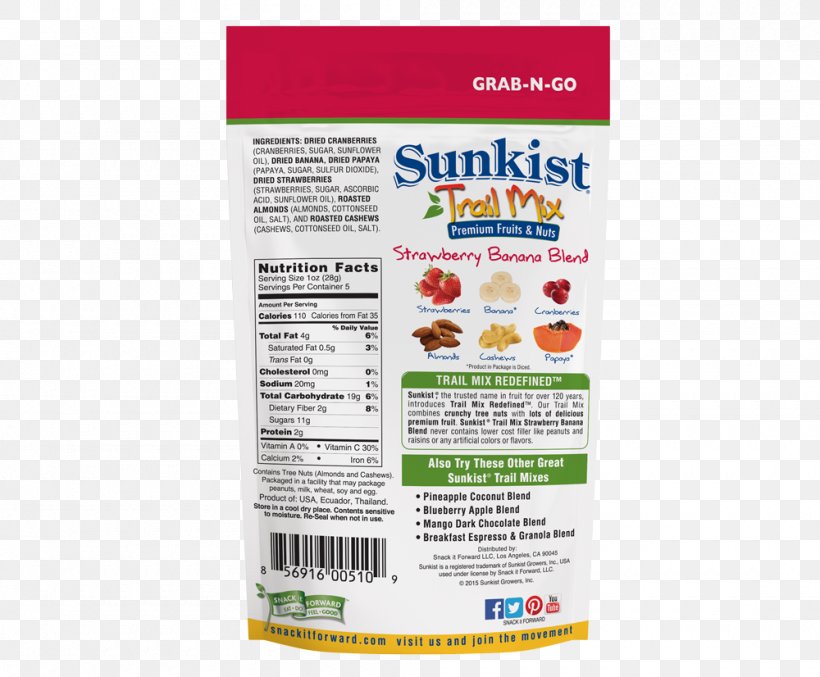Trail Mix Sunkist Nut Strawberry Almond, PNG, 1000x826px, Trail Mix, Almond, Banana, Blueberry, Cranberry Download Free
