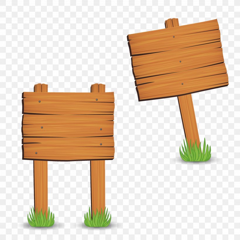 Wooden Sign Signpost, PNG, 2917x2917px, Wood, Chair, Drawing, Furniture, Grass Download Free