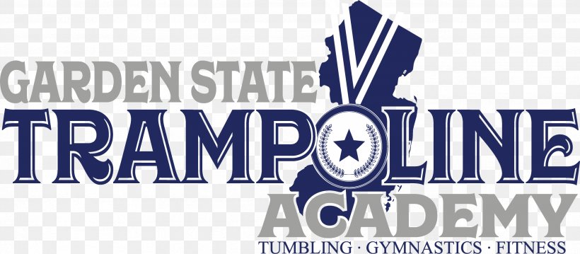 Garden State Trampoline Academy Trampette Millstone Trampolining, PNG, 2594x1138px, Trampoline, Banner, Blue, Brand, Child Download Free