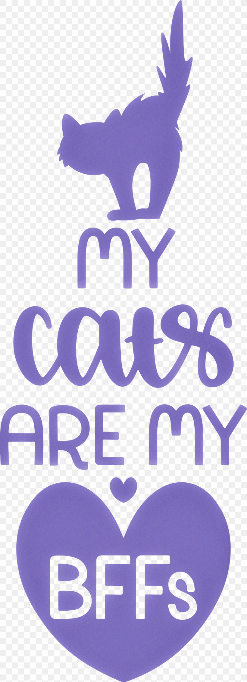 My Cats Are My Bffs Cat, PNG, 1086x3000px, Cat, Logo, Meter Download Free